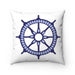 Reversible Faux Suede Decorative Pillow with Unique Double-Sided Design