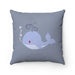 Reversible Nautical Decorative Pillow with Insert