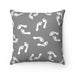 Reversible Decorative Pillow Set: Dual Patterned Cushion with Insert