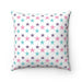 Reversible Decorative Pillow Set: Dual Patterned Cushion with Insert