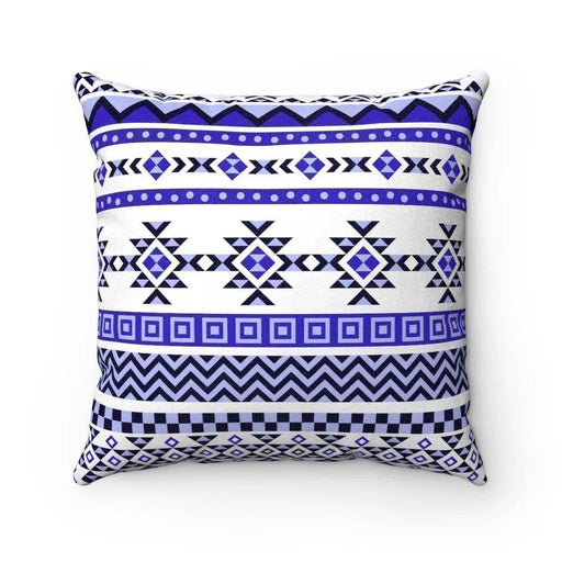 Tribal Print Reversible Decorative Pillow Set with Dual Designs