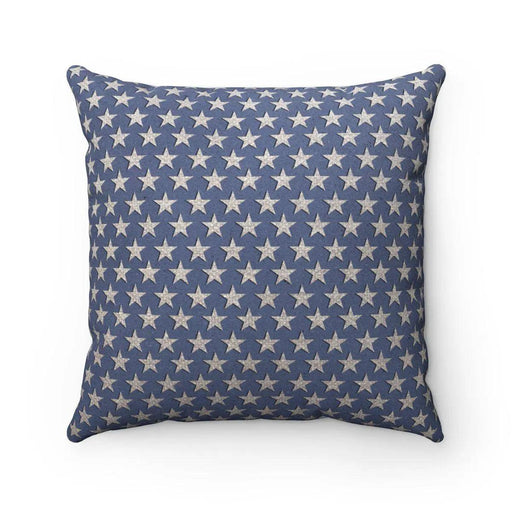 Reversible Star Pattern Decorative Pillowcase Set - Dual Print Design and Insert Included