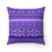 Reversible Ethnic Decorative Pillow with Vibrant Sublimation Printing