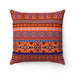 2 in 1 Reversible Ethnic Tribal Decorative Pillow with Insert