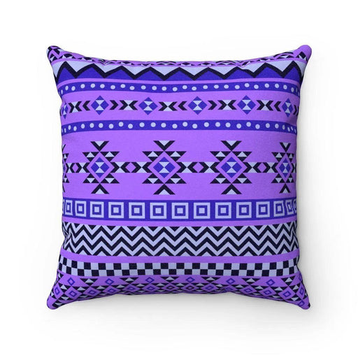 Ethnic Elegance Reversible Pillow Featuring Vibrant Sublimation Print