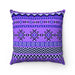 Reversible Ethnic Decorative Pillow with Vibrant Sublimation Printing