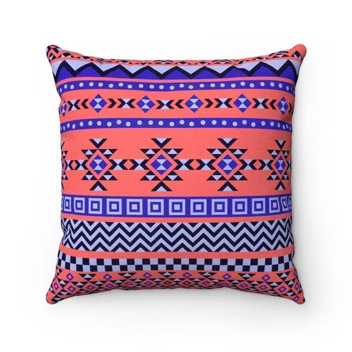 Reversible Ethnic Tribal Decorative Cushion Cover with Pillow Insert