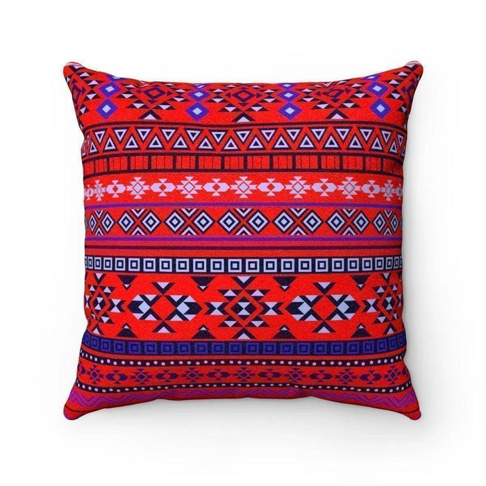 Tribal Print Reversible Decorative Pillow Set with Cushion