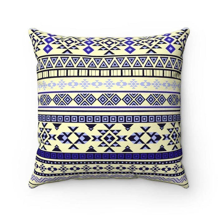 Dual Pattern Reversible Ethnic Cushion Cover - Home Decor Essential