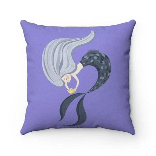 Mermaid Print Reversible Pillow Set with Insert - Luxury Decor Upgrade