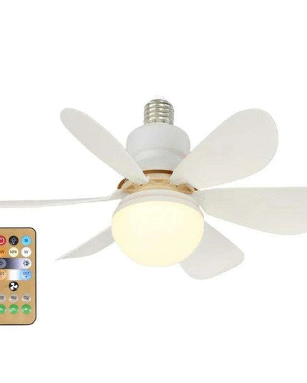 Modern LED Ceiling Fan with Remote Control and Adjustable Lighting for Contemporary Spaces