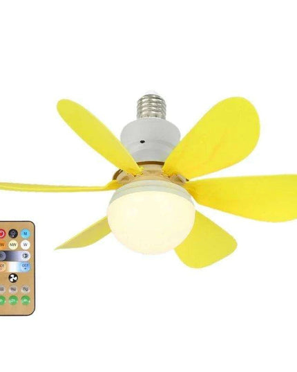 Modern LED Ceiling Fan with Remote Control and Adjustable Lighting for Contemporary Spaces