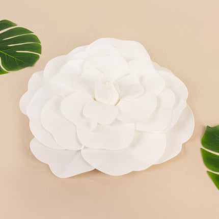 AliKopy 2 Pack 20" Large Real Touch Foam DIY Craft Roses - Lifesize &