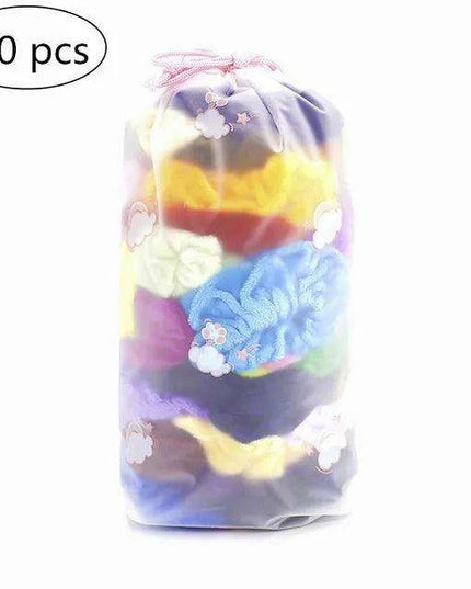 Vintage Velvet Luxe Hair Accessories - Set of 20/40 Elegant Scrunchies