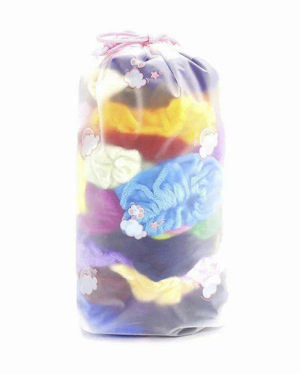 Vintage Velvet Luxe Hair Accessories - Set of 20/40 Elegant Scrunchies