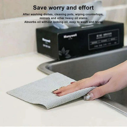 20-Pack Premium Japanese Microfiber Cloths - Superior Cleaning Performance..