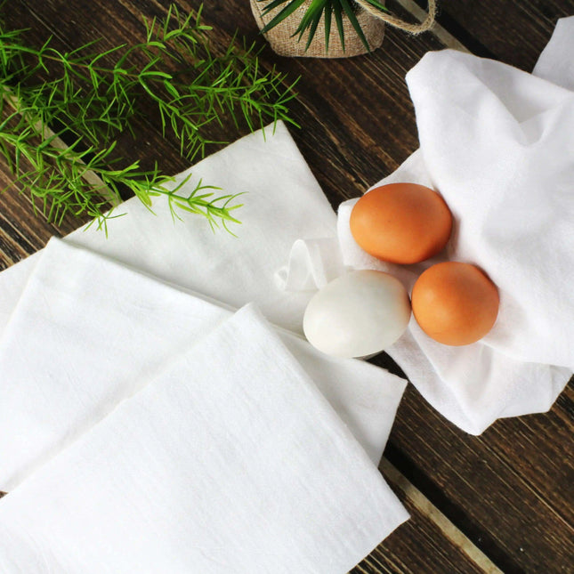 20-Pack Ultra-Absorbent Cotton Kitchen Towels - Essential Cleaning and Crafting Cloths - Très Elite