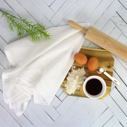 20-Pack Ultra-Absorbent Cotton Kitchen Towels - Essential Cleaning and Crafting Cloths - Très Elite