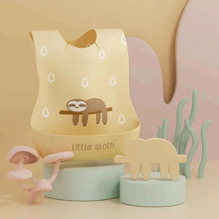 20-Pack Ultra-Soft Disposable Travel Bibs for Babies - Super Absorbent Saliva Towels for Outdoor Feeding