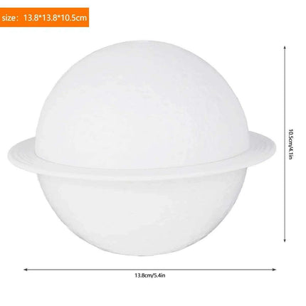 200ML USB 3D Moon Planet Aroma Diffuser & Humidifier - Portable Night Light for Home & Office Ambiance - Très Elite