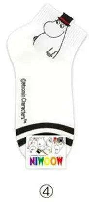 Moomin Chic Cotton Sock Slippers for Trendy Women