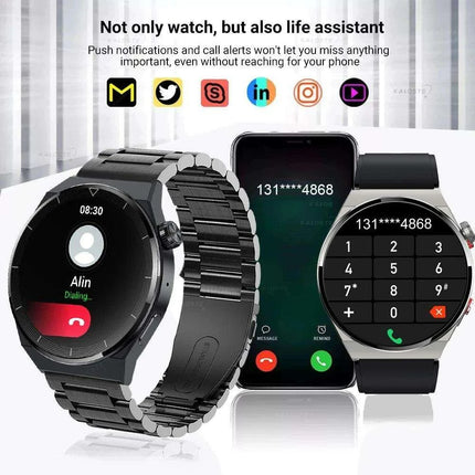2023 GT3 Pro Smart Watch: Premium NFC Technology, Bluetooth Calling, Health Tracking & IP68 Waterproof Design! - Très Elite
