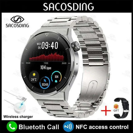 2023 GT3 Pro Smart Watch: Premium NFC Technology, Bluetooth Calling, Health Tracking & IP68 Waterproof Design! - Très Elite