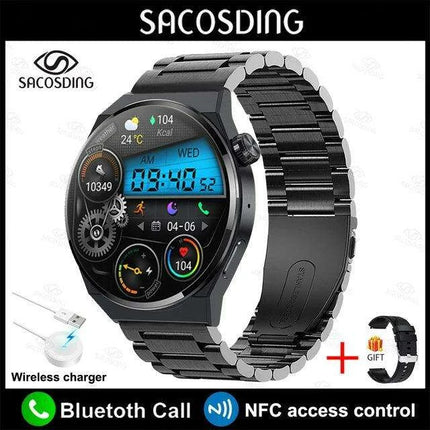2023 GT3 Pro Smart Watch: Premium NFC Technology, Bluetooth Calling, Health Tracking & IP68 Waterproof Design! - Très Elite