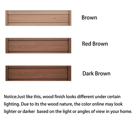 Room & Decor 66" Outdoor Farmhouse Wooden Potting Bench with Drawers &