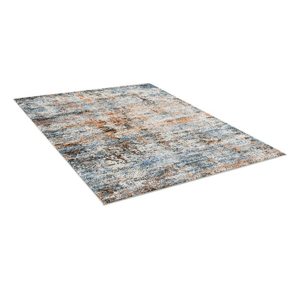 Room & Decor Abstract Multi-Color Polyester Area Rug - Soft & Durable
