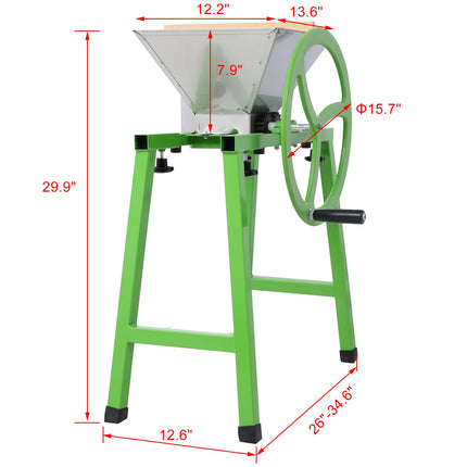 Room and Decor Manual Fruit Wine Press & Crusher - 100% Natural Juice