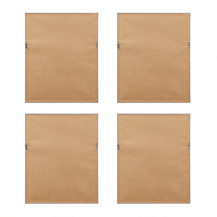 Room and Decor 4 Piece Framed Botanical Canvas Art Set - Green MDF, Re