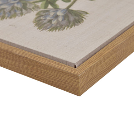 Room and Decor 4 Piece Framed Botanical Canvas Art Set - Green MDF, Re