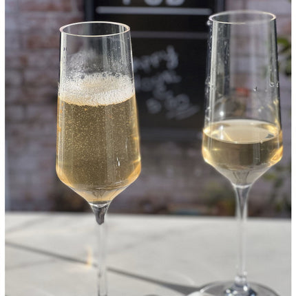 Tritan Lexington Unbreakable Champagne Flutes Set of 4, 10oz