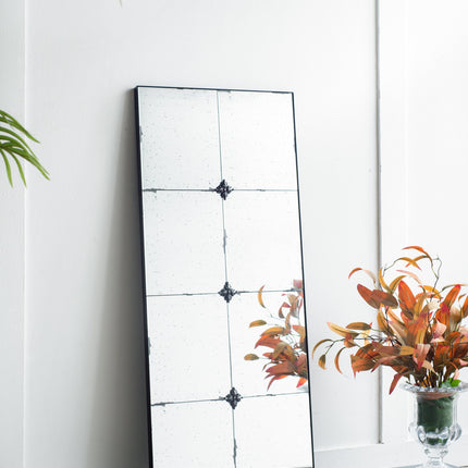 Room and Decor 21X47" Antique Glass Wall Mirror - Stylish Rectangle De