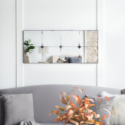 Room and Decor 21X47" Antique Glass Wall Mirror - Stylish Rectangle De