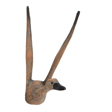 Room and Decor Set of 3 Brown Pine Migrating Bird Wall Art Decor