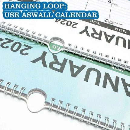 2024 Executive Spiral Bound Desk Calendar and Weekly Planner for Optimal Time Management - Très Elite
