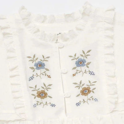 2024 Summer Baby Girls Floral Print Smocked Princess Dresses in Elegant Styles - Très Elite