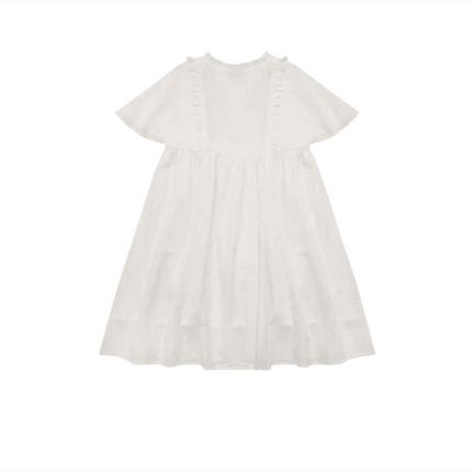 2024 Summer Baby Girls Floral Print Smocked Princess Dresses in Elegant Styles - Très Elite