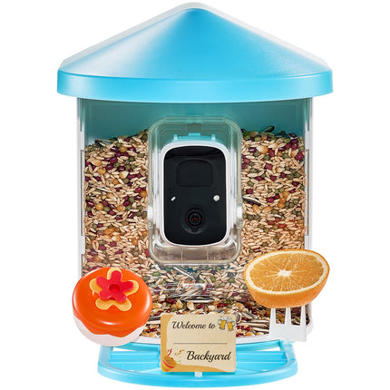 Peekaboo Studio VEVOR Smart Bird Feeder with 2K HD Camera & AI ID