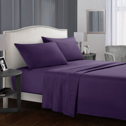 Peekaboo Studio Four-Piece Bed Sheet Set - Soft, Breathable Fabric