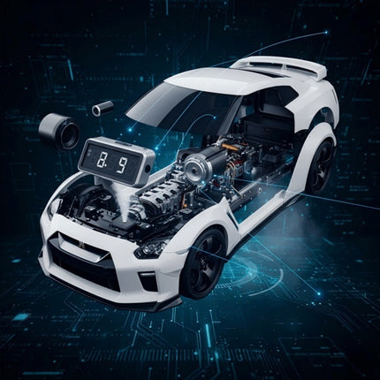 Supercar Alarm Clock with Engine Sounds & LED Lights | Très Élite