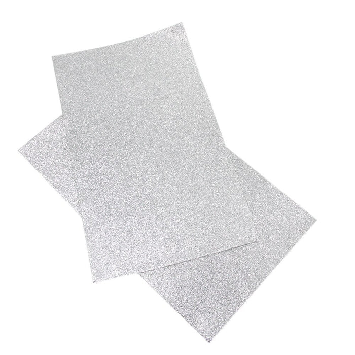 Shimmery Glitter Faux Leather Crafting Sheets - Creative DIY Accessories for Unique Projects