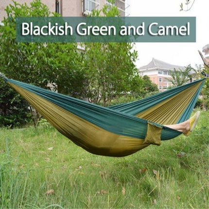 Portable Nylon Parachute Hammock for Backpacking — One Person, 150 kg