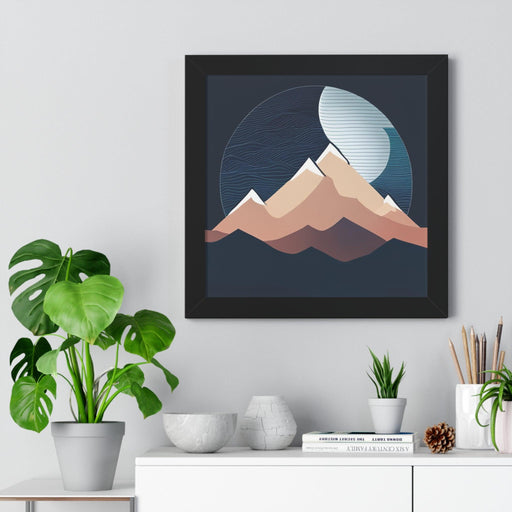 Fantasy Landscape Magic Print with Sustainable Framing