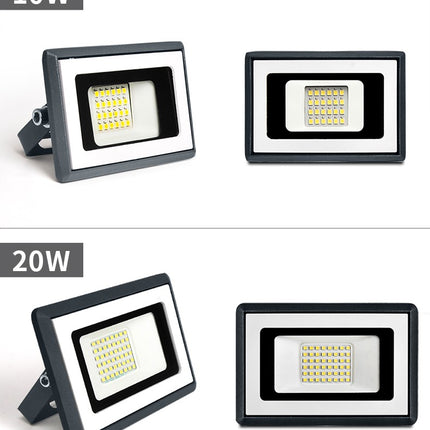 LED Outdoor Flood Light 4000LM 180 Degree Beam Aluminum 220V CRI 80