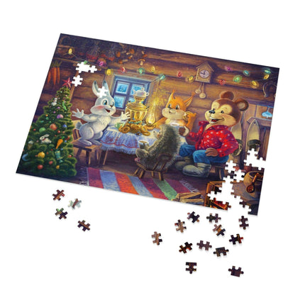 Holiday Cheer Jigsaw Puzzle - Premium Family Fun