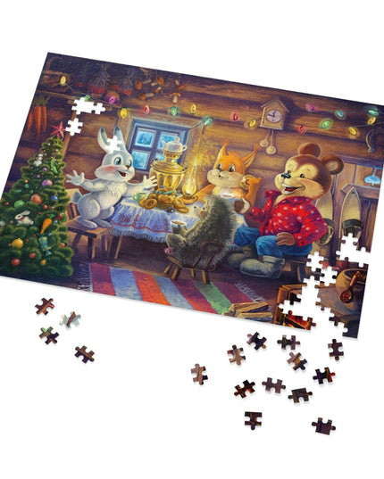 Holiday Cheer Jigsaw Puzzle - Premium Family Fun