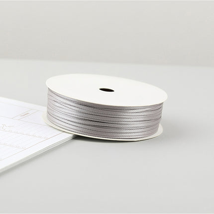 Peekaboo Studio 2mm Double-Sided Silk Ribbon for DIY Packaging